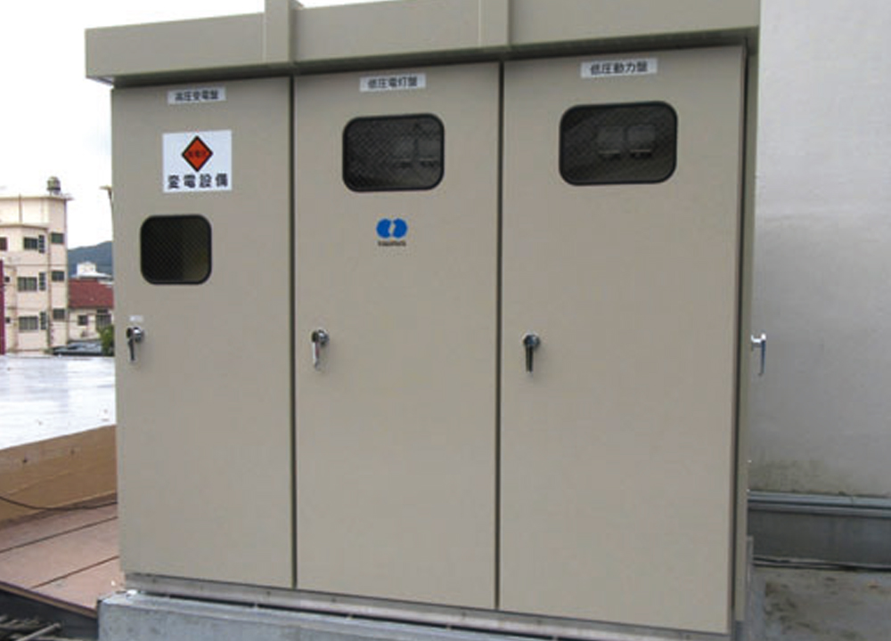 更新後の屋外キュービクル設備