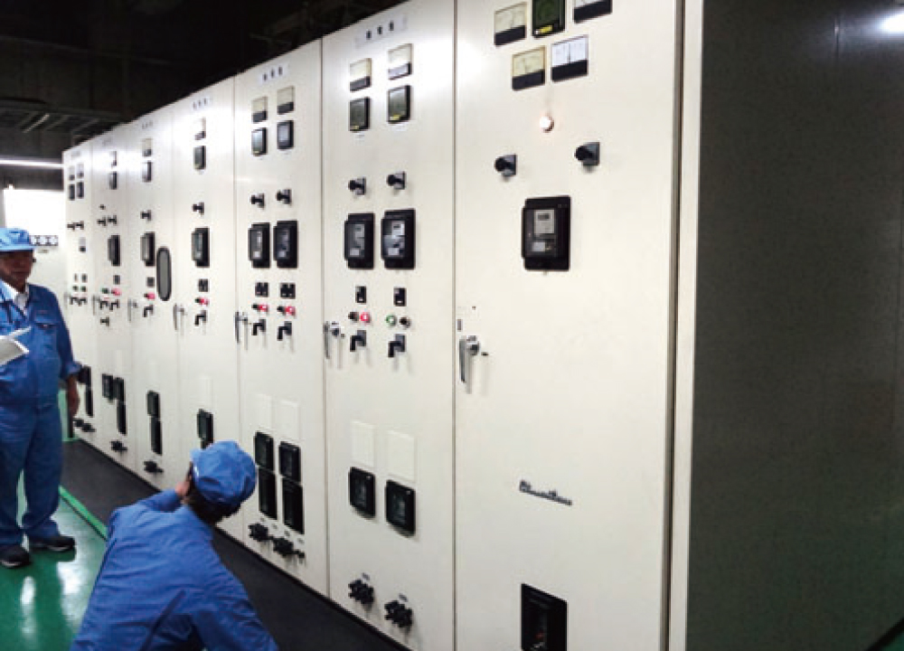 受変電設備年次点検の様子