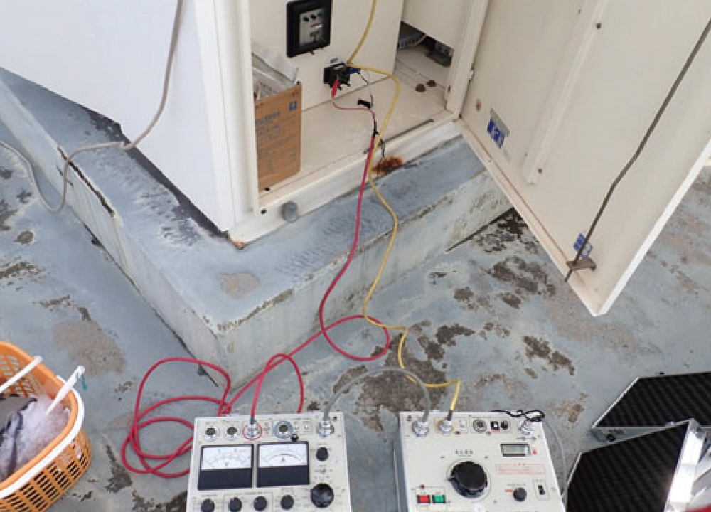 保安管理で使用する試験機